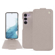 Samsung Galaxy S23 leather case - Taupe innocent ( Pantone #d6d2c4 ) 