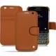 Housse cuir Blackberry Classic - Marron ( Nappa - Pantone 1615C ) 