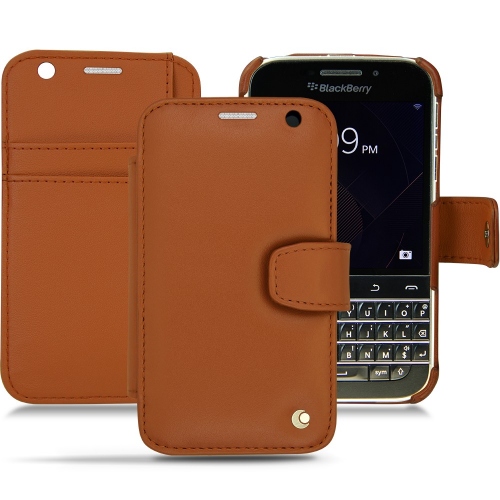 Protections haut de gamme (étui, housse, coque) pour Blackberry ClassicMarron ( Nappa - Pantone #8B4720 ) 