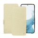 Samsung Galaxy S23 leather case - Ivoire ( Pantone #d6d6c6 ) 