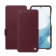Housse cuir Samsung Galaxy S23 - Lie de vin ( Pantone #412234 ) 
