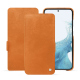 Samsung Galaxy S23 leather case - Mandarine vintage ( Pantone #d47231 ) 