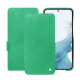 Capa em pele Samsung Galaxy S23 - Menthe vintage ( Pantone #37b375 ) 