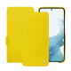 Housse cuir Samsung Galaxy S23 - Jaune fluo ( Pantone #c9ff57 ) 