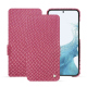 Custodia in pelle Samsung Galaxy S23 - Serpent ciclamino ( Pantone #9E4C6E ) 