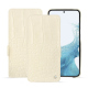 Funda de piel Samsung Galaxy S23 - Crocodile milk ( Pantone #d6d2c4 ) 