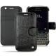 Capa em pele Blackberry Classic - Autruche nero