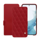 Funda de piel Samsung Galaxy S23 - Rouge - Couture ( Nappa - Pantone #d50032 ) 