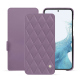 Funda de piel Samsung Galaxy S23 - Lilas - Couture ( Nappa - Pantone #b9a3e3 ) 