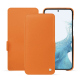 Capa em pele Samsung Galaxy S23 - Orange PU ( Pantone #ff9351 )
