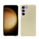 Funda de piel Samsung Galaxy S23+ - Ivoire ( Pantone #d6d6c6 ) 