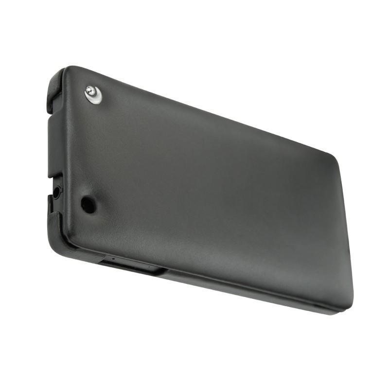 Custodia in pelle Wiko Highway 