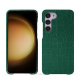 Custodia in pelle Samsung Galaxy S23+ - Crocodile pino ( Pantone #173F35 ) 