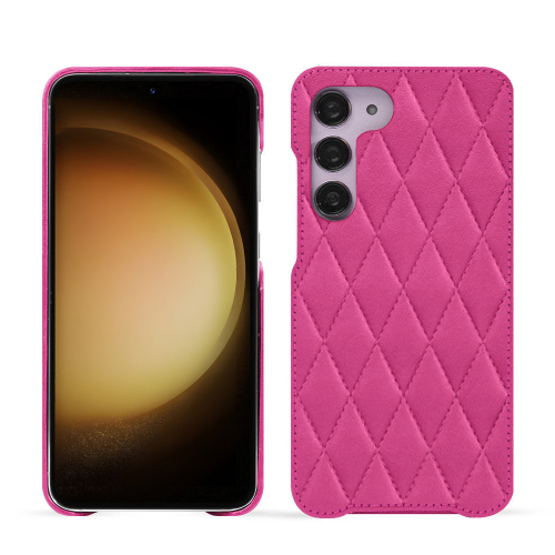 Hochwertige Schutzhülle für Samsung Galaxy S23+Rose BB - Couture ( Pantone #DB599F )