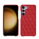 Custodia in pelle Samsung Galaxy S23+ - Rouge troupelenc - Couture ( Pantone #AB191A )