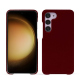 Custodia in pelle Samsung Galaxy S23+ - Rouge Veggie ( Pantone #862633 ) 