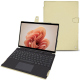 Capa em pele Microsoft Surface Pro 9 - Beige ( Nappa - Pantone #ceb888 ) 