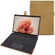 Funda de piel Microsoft Surface Pro 9 - Sable vintage ( Pantone #9b7340 ) 
