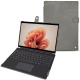 Custodia in pelle Microsoft Surface Pro 9 - Acier vintage ( Pantone #d85827b ) 