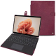 Custodia in pelle Microsoft Surface Pro 9 - Prune vintage ( Pantone #612434 ) 