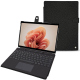 Lederschutzhülle Microsoft Surface Pro 9 - Ebène ( Noir / Black ) 