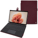Capa em pele Microsoft Surface Pro 9 - Lie de vin ( Pantone #412234 ) 