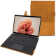 Housse cuir Microsoft Surface Pro 9 - Or Maïa ( Pantone 871C ) 