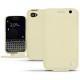 Housse cuir Blackberry Classic - Beige ( Nappa - Pantone 7502C ) 