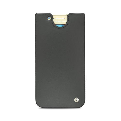 Samsung SM-G920A Galaxy S6 leather case - Noir ( Nappa - Black ) 