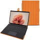 Lederschutzhülle Microsoft Surface Pro 9 - Abaca arancio ( Pantone #d77540 )