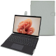 Custodia in pelle Microsoft Surface Pro 9 - Gris PU ( Pantone #c1c6c8 ) 