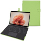 Microsoft Surface Pro 9 leather case - Vert olive PU ( Pantone #a7c58e )