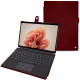 Custodia in pelle Microsoft Surface Pro 9 - Rouge Veggie ( Pantone #862633 ) 