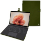 Custodia in pelle Microsoft Surface Pro 9 - Vert Veggie ( Pantone #68724d ) 
