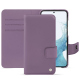 Samsung Galaxy S23 leather case - Lilas ( Nappa - Pantone #b9a3e3 ) 
