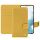 Capa em pele Samsung Galaxy S23 - Mimosa ( Pantone #b39437 ) 