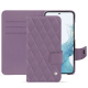 Funda de piel Samsung Galaxy S23 - Lilas - Couture ( Nappa - Pantone #b9a3e3 ) 