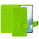 Custodia in pelle Samsung Galaxy S23 - Vert fluo ( Pantone #00ab5f ) 