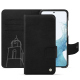 Capa em pele Samsung Galaxy S23 - Negre poudro ( Pantone #111212 )