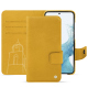 Custodia in pelle Samsung Galaxy S23 - Jaune soulèu ( Pantone #F3B934 )
