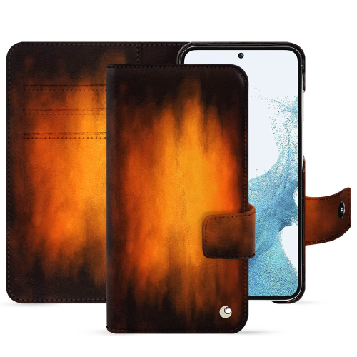 Premium wallet case for Samsung Galaxy S23Fauve Patine