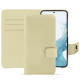 Housse cuir Samsung Galaxy S23 - Beige PU ( Pantone #ceb888 ) 