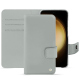Funda de piel Samsung Galaxy S23+ - Gris ( Nappa - Pantone #c1c6c8 ) 
