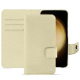 Funda de piel Samsung Galaxy S23+ - Ivoire ( Pantone #d6d6c6 ) 