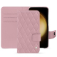Custodia in pelle Samsung Galaxy S23+ - Rose - Couture ( Nappa - Pantone #efbae1 ) 