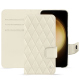 Capa em pele Samsung Galaxy S23+ - Blanc - Couture ( Nappa - White ) 