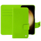 Capa em pele Samsung Galaxy S23+ - Vert fluo ( Pantone #00ab5f ) 
