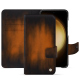 Samsung Galaxy S23+ leather case - Marron Patine