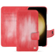 Housse cuir Samsung Galaxy S23+ - Rose Patine
