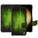 Capa em pele Samsung Galaxy S23+ - Vert Patine